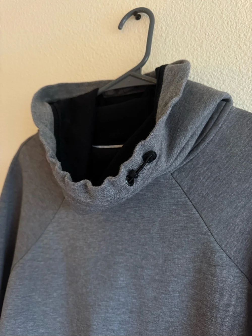 Nike Women's Gray Funnel Neck Pullover Sweater